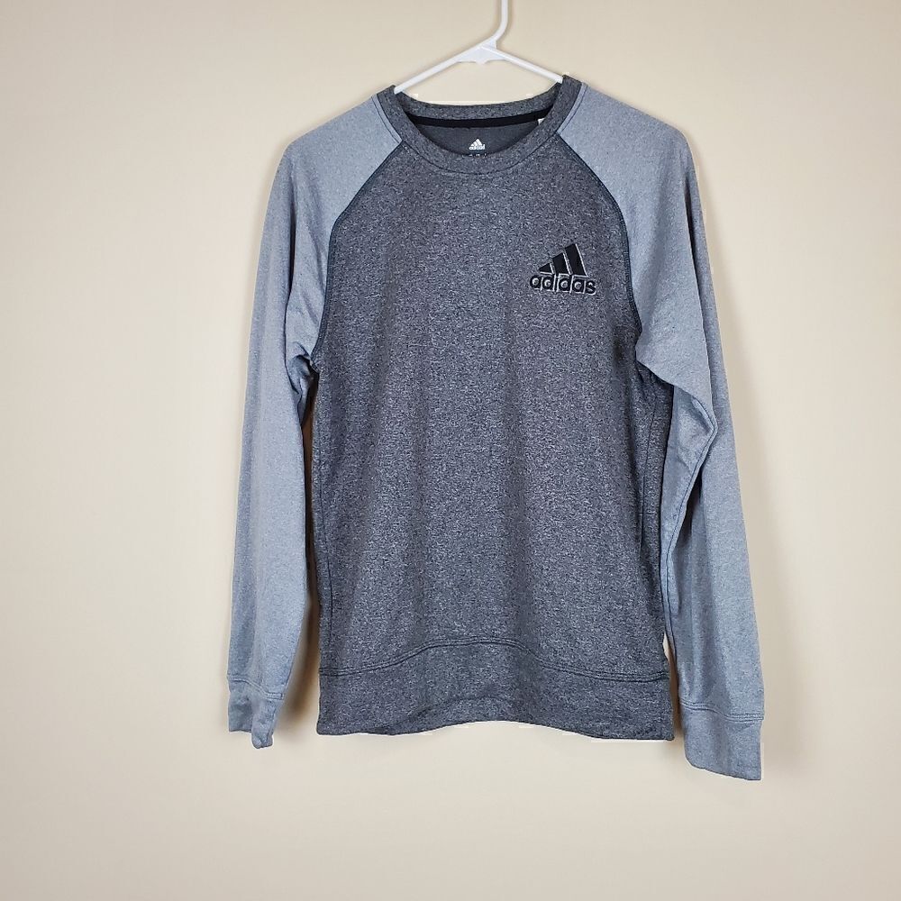 Adidas Climawarm Gray Men's Sweatshirt Size Small
